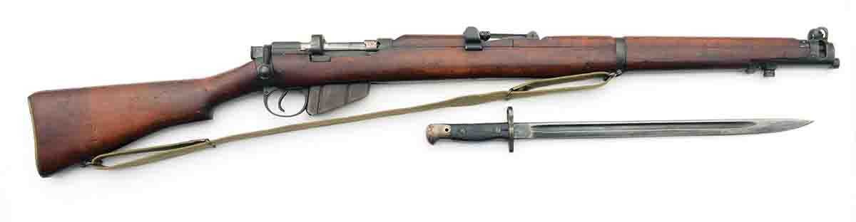The Lee-Enfield No. 1 Mk. III was the standard British service rifle in 1914. The superb infantry of the British Expeditionary Force could lay down a field of fire comparable to massed machine guns.